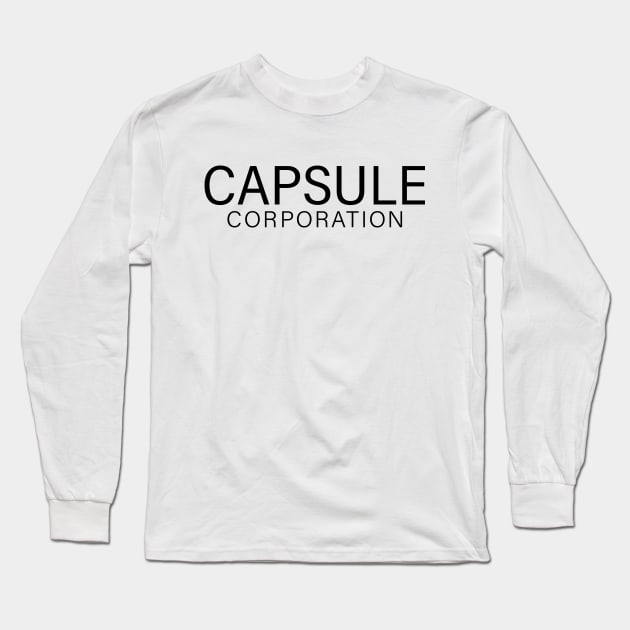 Capsule Corporation Long Sleeve T-Shirt by Bomb171